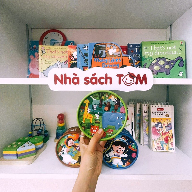 Bộ Đồ Chơi Tranh Ghép Hình Montessori 100 miếng, Buludy, đồ chơi giáo dục cho bé từ 3 tuổi