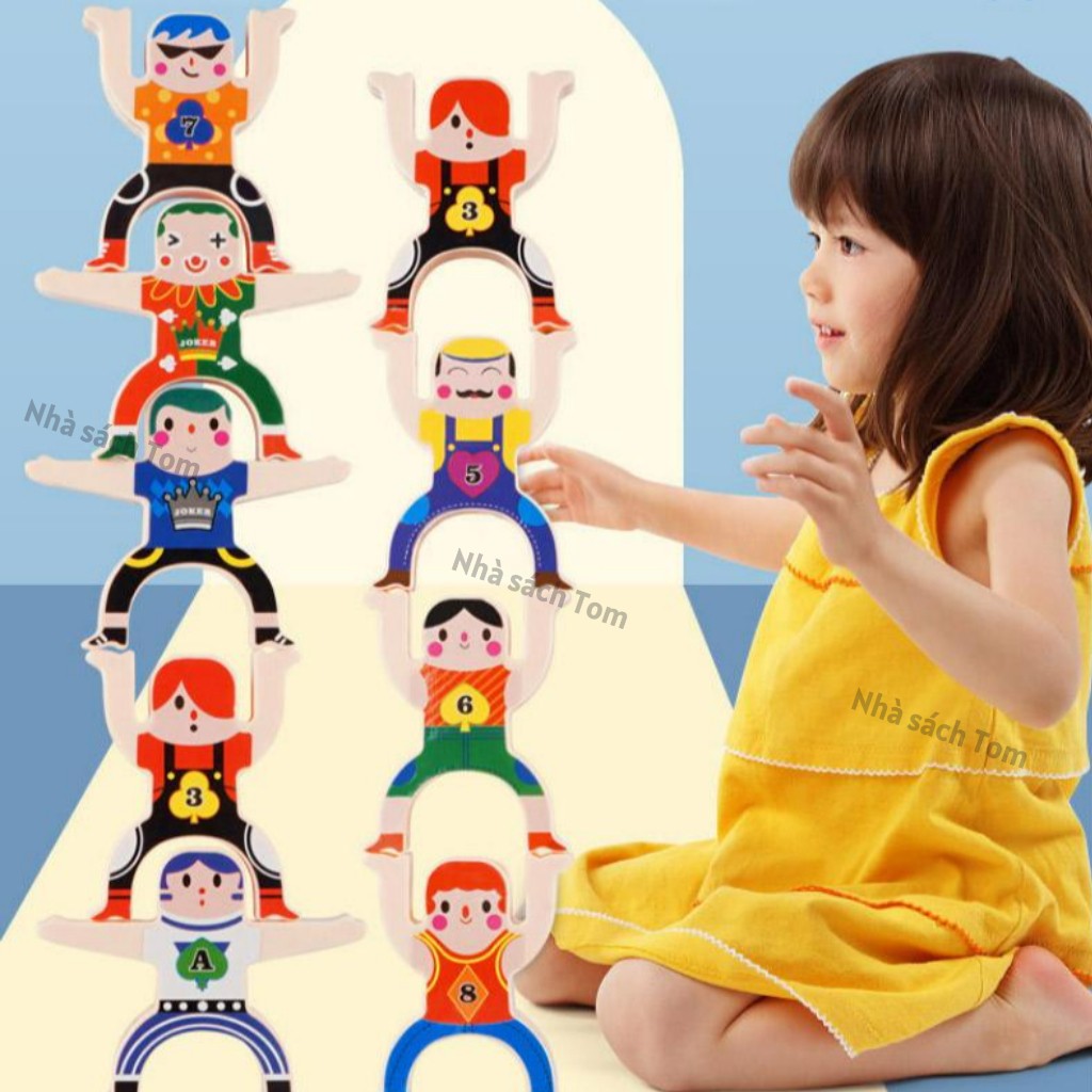 Đồ Chơi Xếp Chồng Cân Bằng Hercules – Đồ Chơi Giáo Dục Thông Minh Cho Bé 3 Tuổi