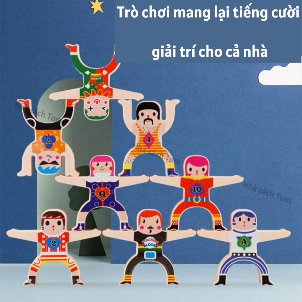 Đồ Chơi Xếp Chồng Cân Bằng Hercules – Đồ Chơi Giáo Dục Thông Minh Cho Bé 3 Tuổi