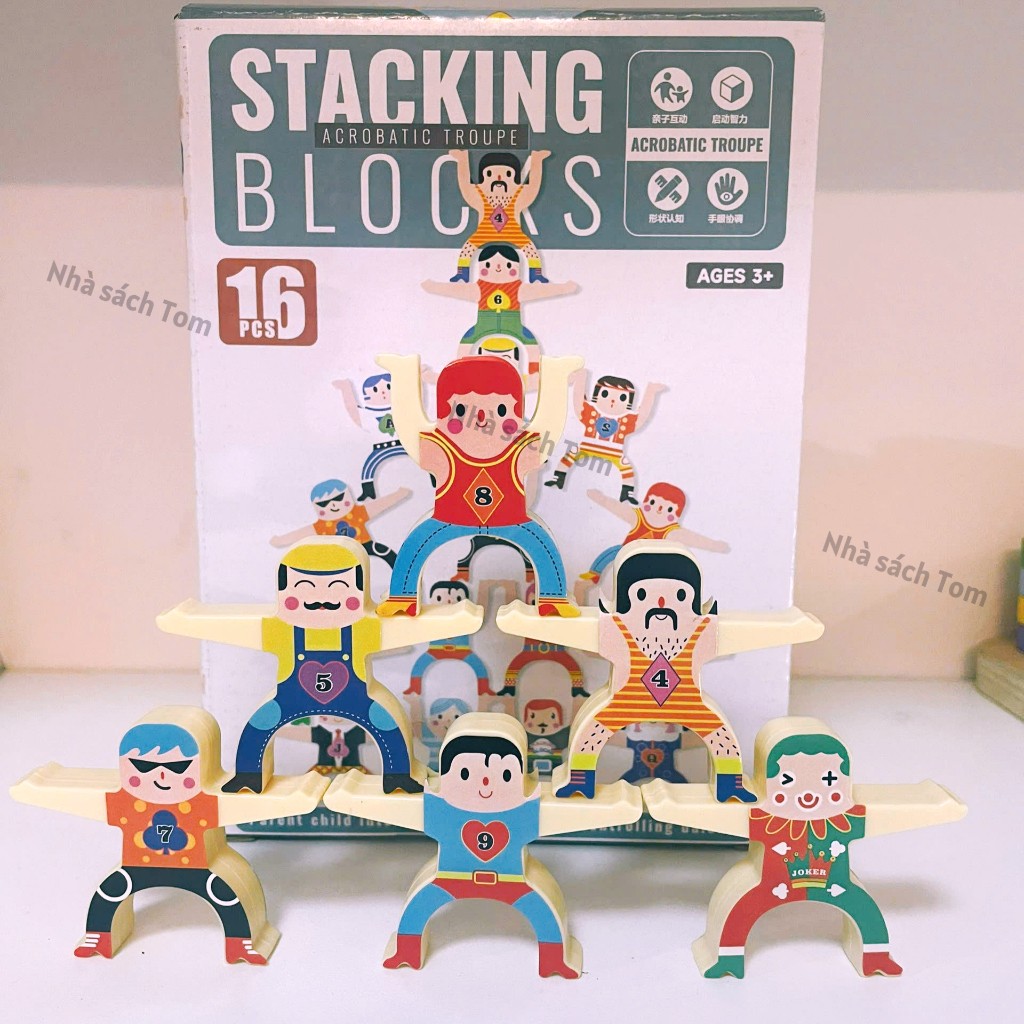 Đồ Chơi Xếp Chồng Cân Bằng Hercules – Đồ Chơi Giáo Dục Thông Minh Cho Bé 3 Tuổi