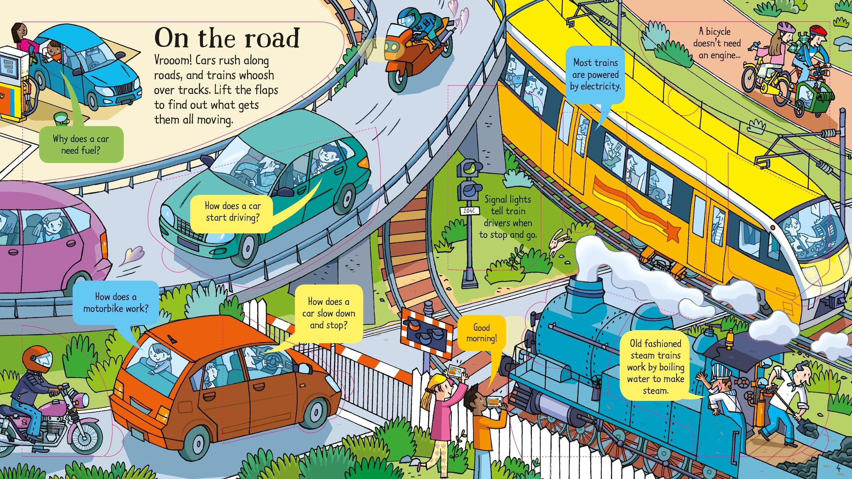 Usborne Look Inside - How things work (Khám phá sự vận hành của mọi vật)