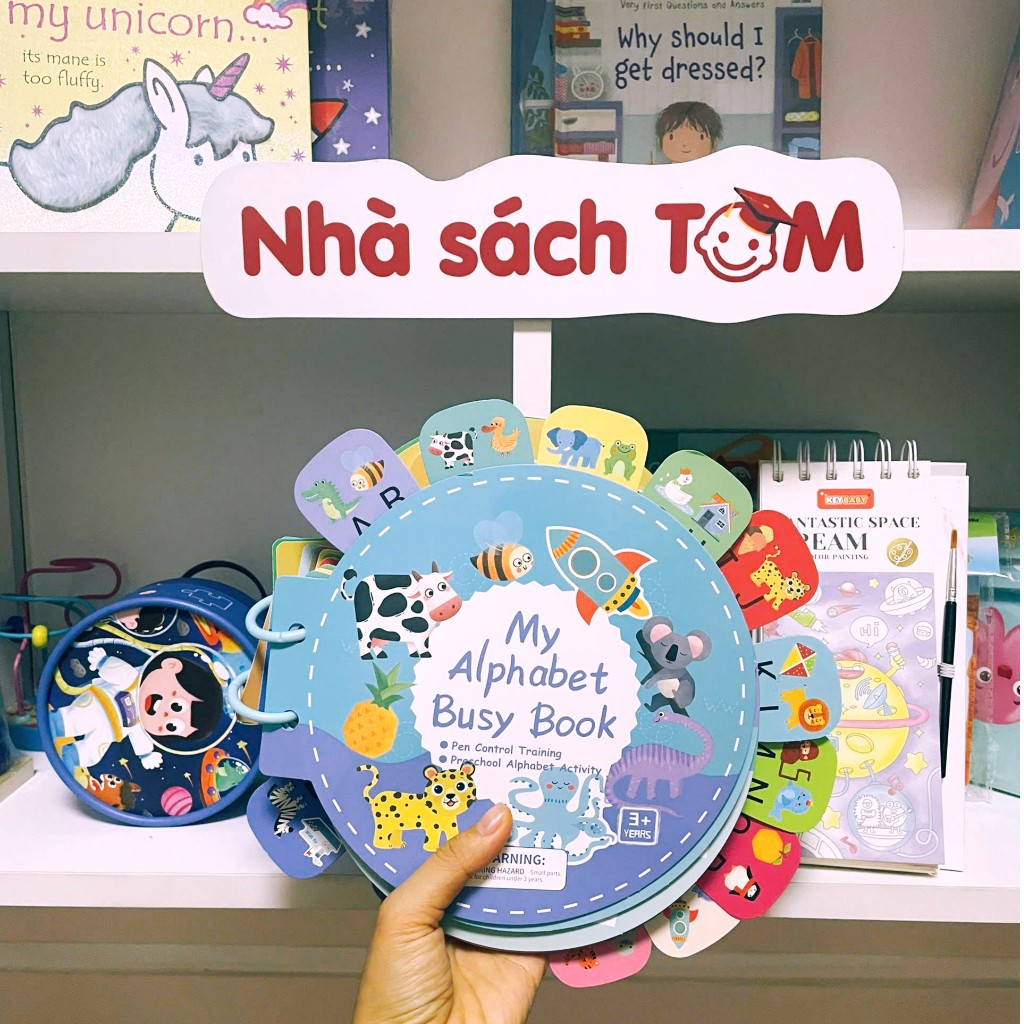 Quiet book Buludy, đồ chơi thông minh Montessori, sách bóc dán cho bé từ 3 tuổi