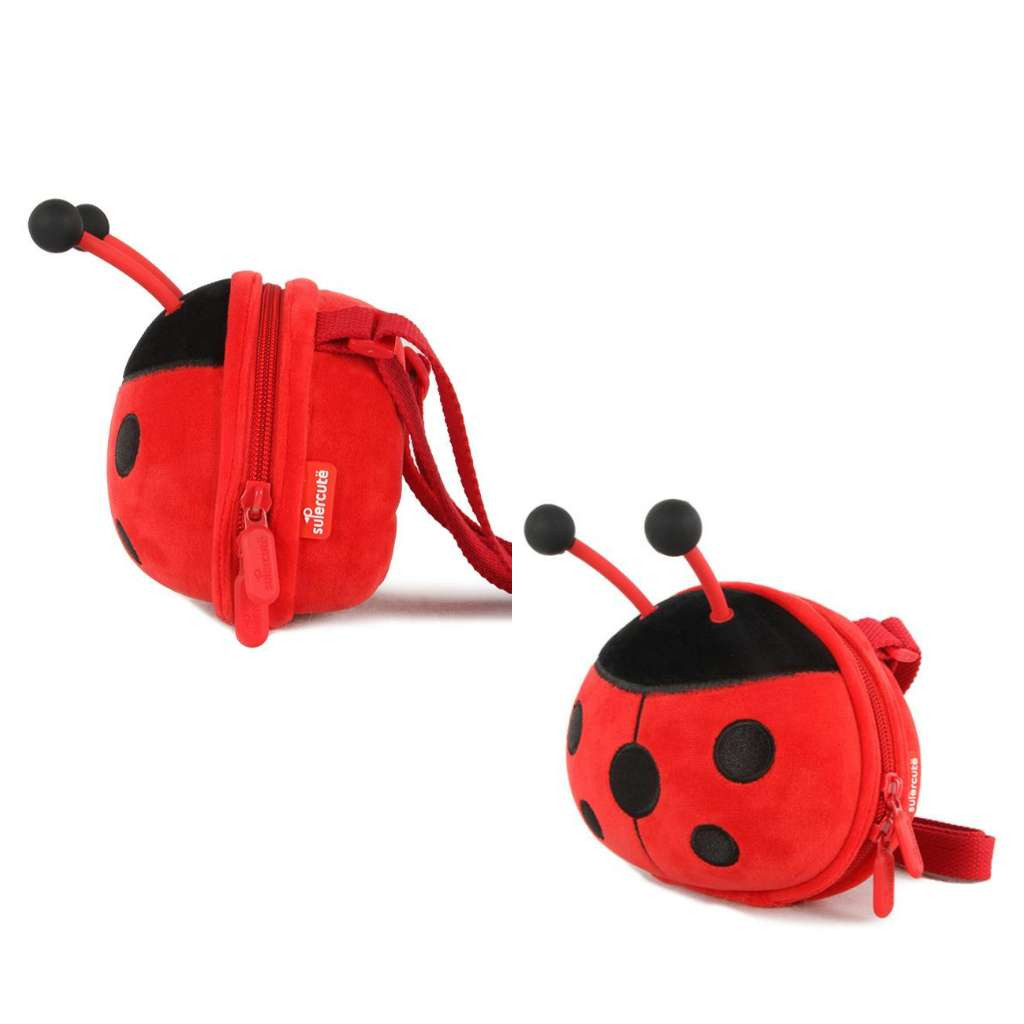 Túi đeo chéo trẻ em hình bọ dễ thương Supercute, túi đeo chéo cho bé 1–12 tuổi, túi mini hoạt hình