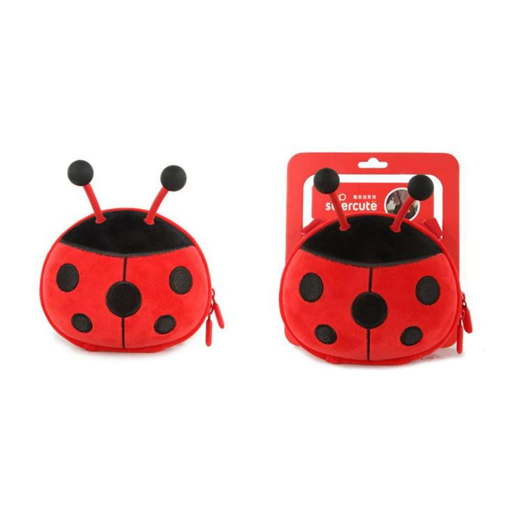 Túi đeo chéo trẻ em hình bọ dễ thương Supercute, túi đeo chéo cho bé 1–12 tuổi, túi mini hoạt hình