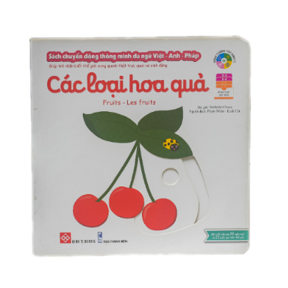 Sách chuyển động thông minh đa ngữ Việt-Anh-Pháp