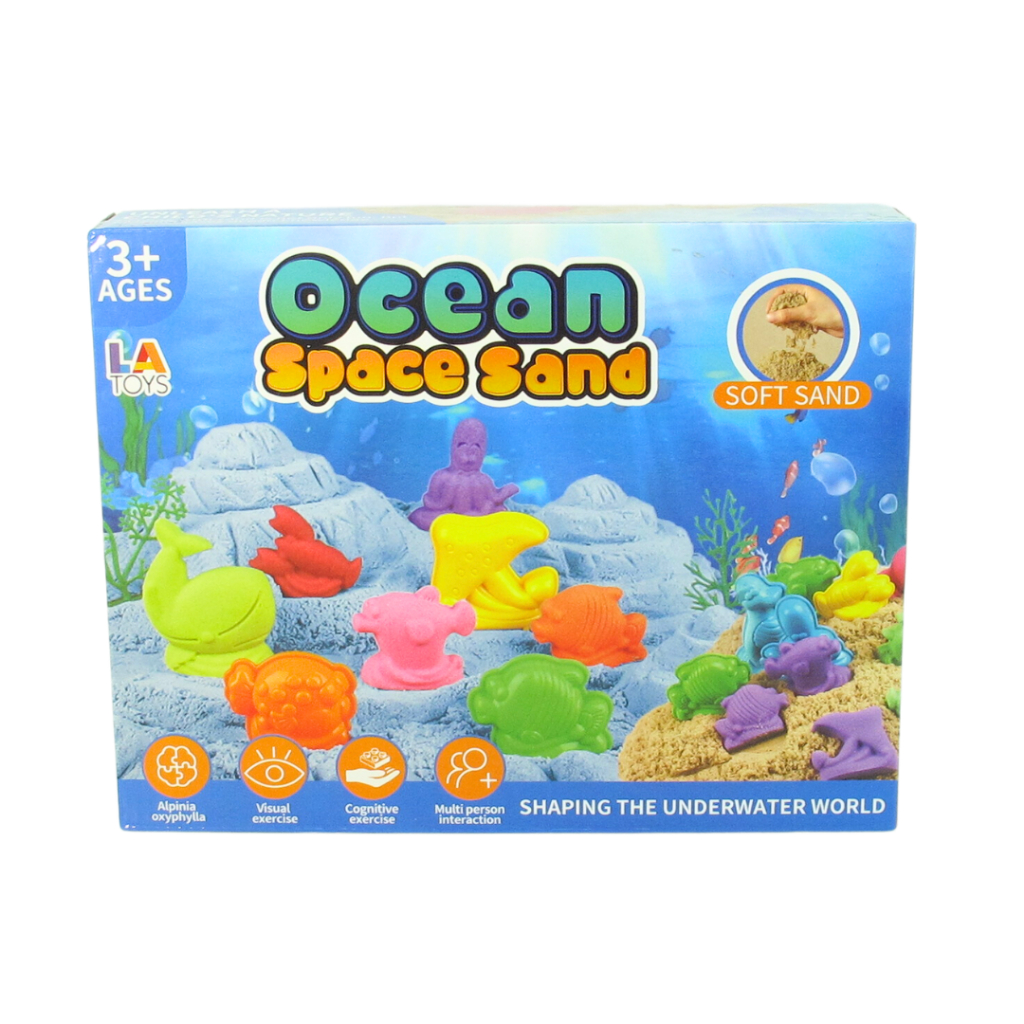 Cát động lực cho bé kèm khuôn và khay, La toys, đồ chơi an toàn Việt Nam đạt kiểm định chất lượng