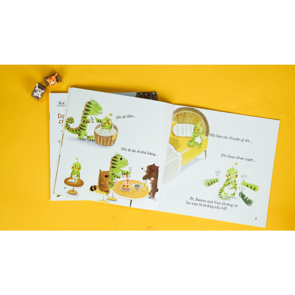 Sách Dạy Con Thói Quen Tốt - Đinh Tị- cho trẻ từ 3-6 tuổi