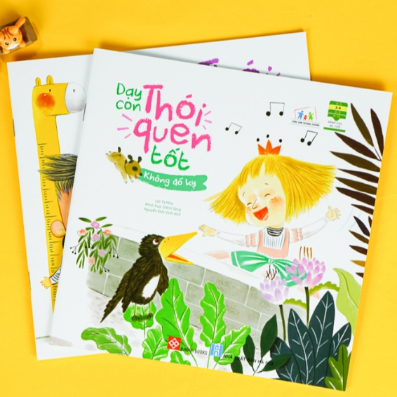 Sách Dạy Con Thói Quen Tốt - Đinh Tị- cho trẻ từ 3-6 tuổi