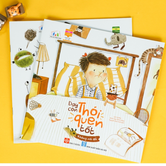 Sách Dạy Con Thói Quen Tốt - Đinh Tị- cho trẻ từ 3-6 tuổi