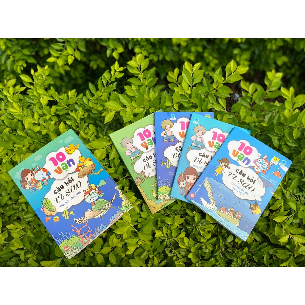 Sách -10 vạn câu hỏi vì sao -Truyện tranh khoa học cho trẻ từ 6 - 15 tuổi - Đinh Tị Books