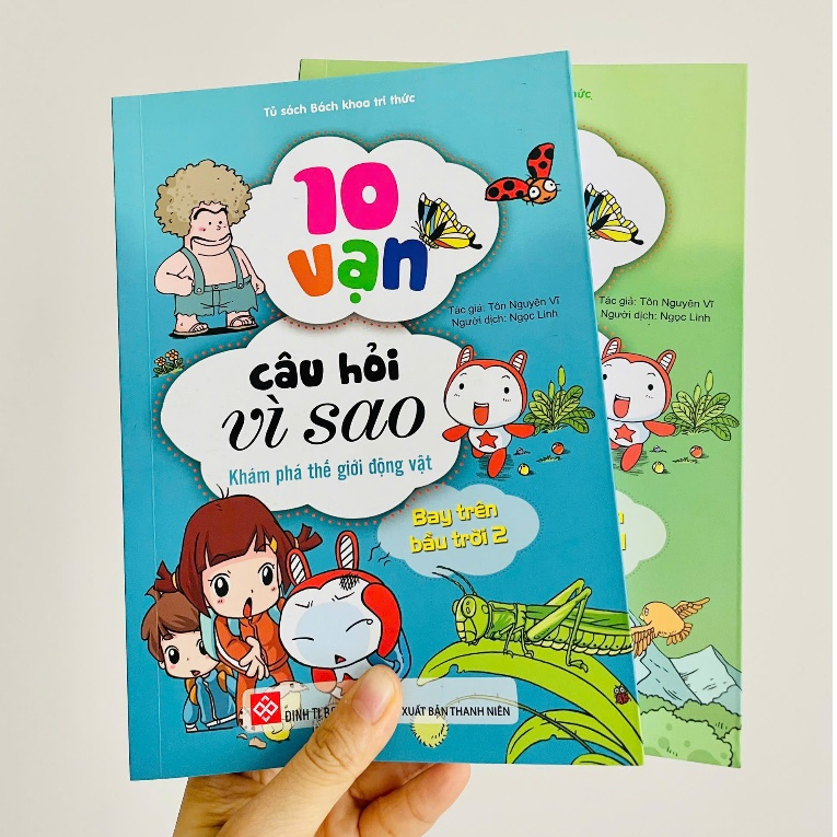 Sách -10 vạn câu hỏi vì sao -Truyện tranh khoa học cho trẻ từ 6 - 15 tuổi - Đinh Tị Books