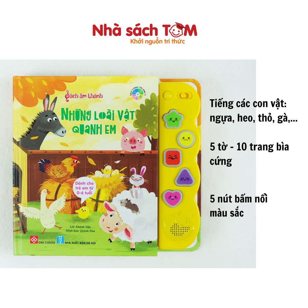 Sách âm thanh-Những loài vật quanh em