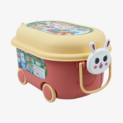 Bộ đồ chơi xếp hình,Nhà sách Tom, đồ chơi lắp ráp an toàn cho bé từ 3 tuổi bằng nhựa nguyên sinh