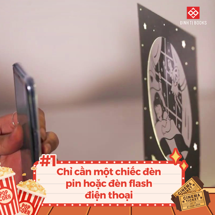 Sách chiếu bóng- Cinema book - Rạp chiếu phim trong sách - Nàng tiên cá