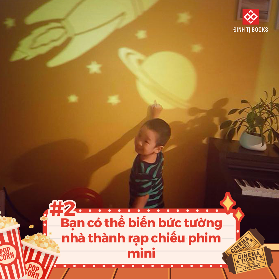 Sách chiếu bóng- Cinema book - Rạp chiếu phim trong sách - Nàng tiên cá