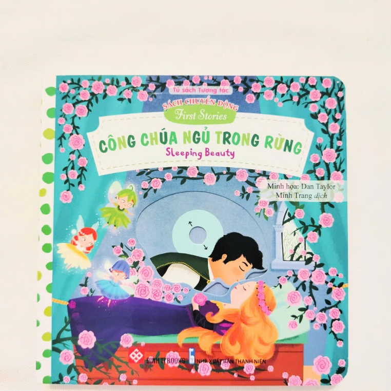 Sách chuyển động First story-Cậu bé người gỗ Pinocchio