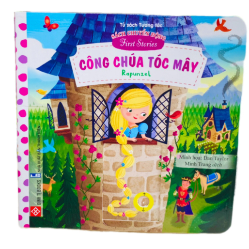Sách chuyển động First story-Cậu bé người gỗ Pinocchio