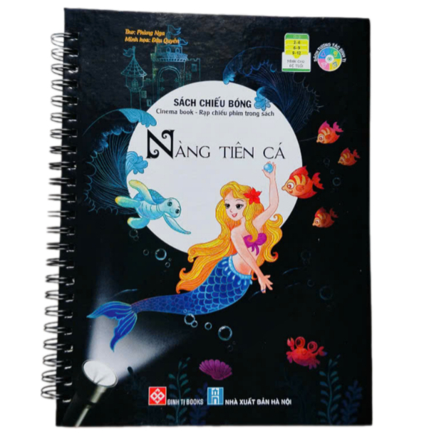 Sách chiếu bóng- Cinema book - Rạp chiếu phim trong sách - Nàng tiên cá