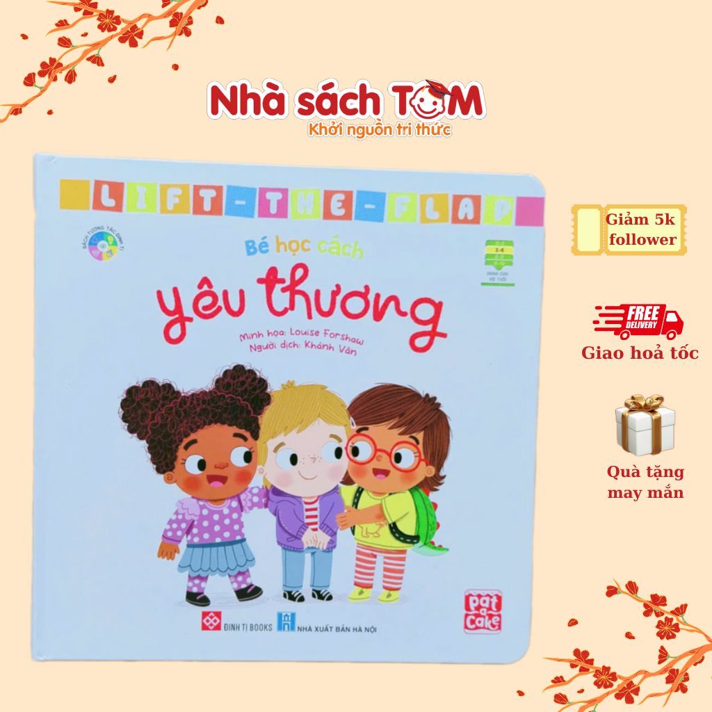 Sách Tương Tác Lật Mở Khám Phá - Lift The Flap (Cho bé từ 2 - 6 tuổi) – Đinh Tị Books