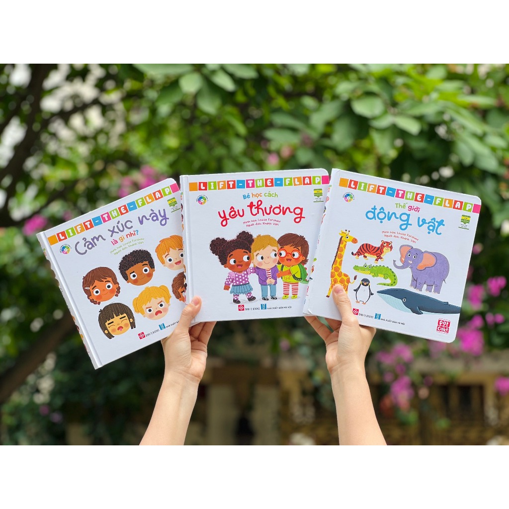 Sách Tương Tác Lật Mở Khám Phá - Lift The Flap (Cho bé từ 2 - 6 tuổi) – Đinh Tị Books