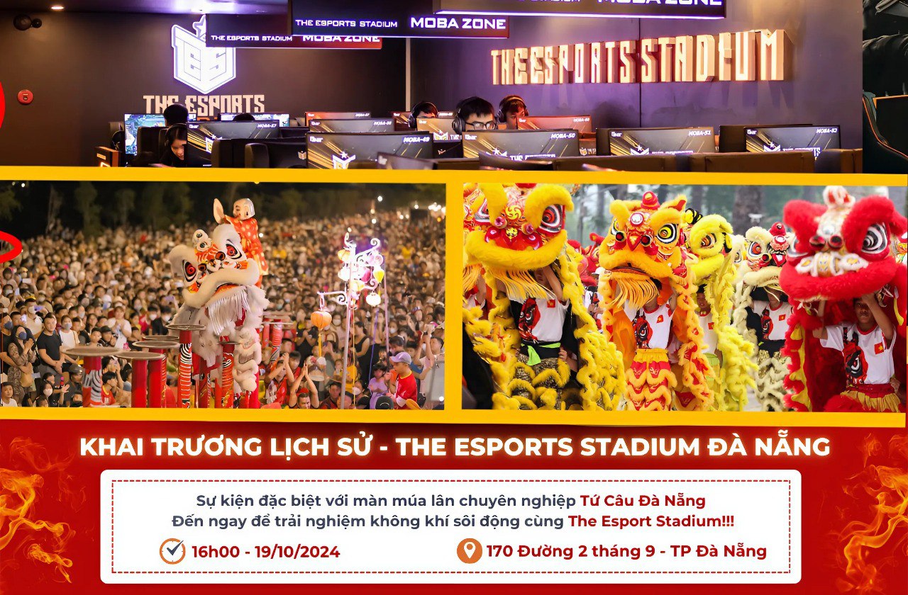 The Esports Stadium Khai Trương – Sự Kiện Bùng Nổ Với Loạt Ưu Đãi Đặc Biệt!