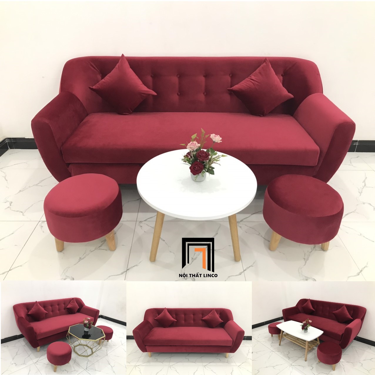 bộ ghế sofa băng 1m9