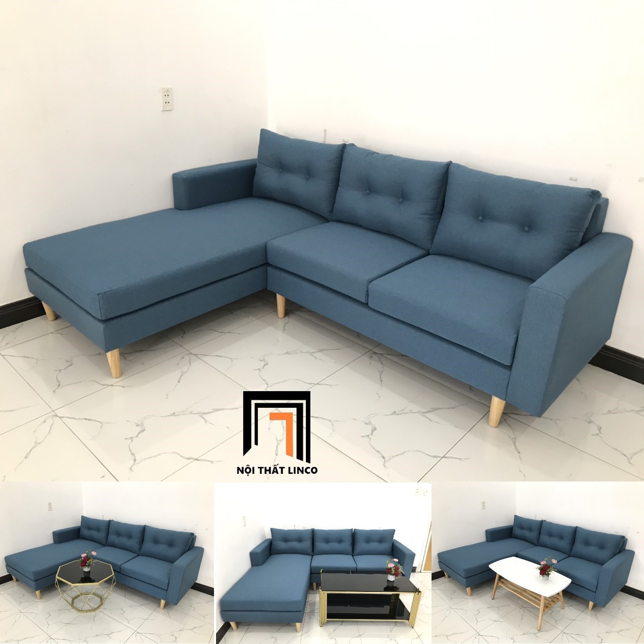 sofa góc 2m2 x 1m6