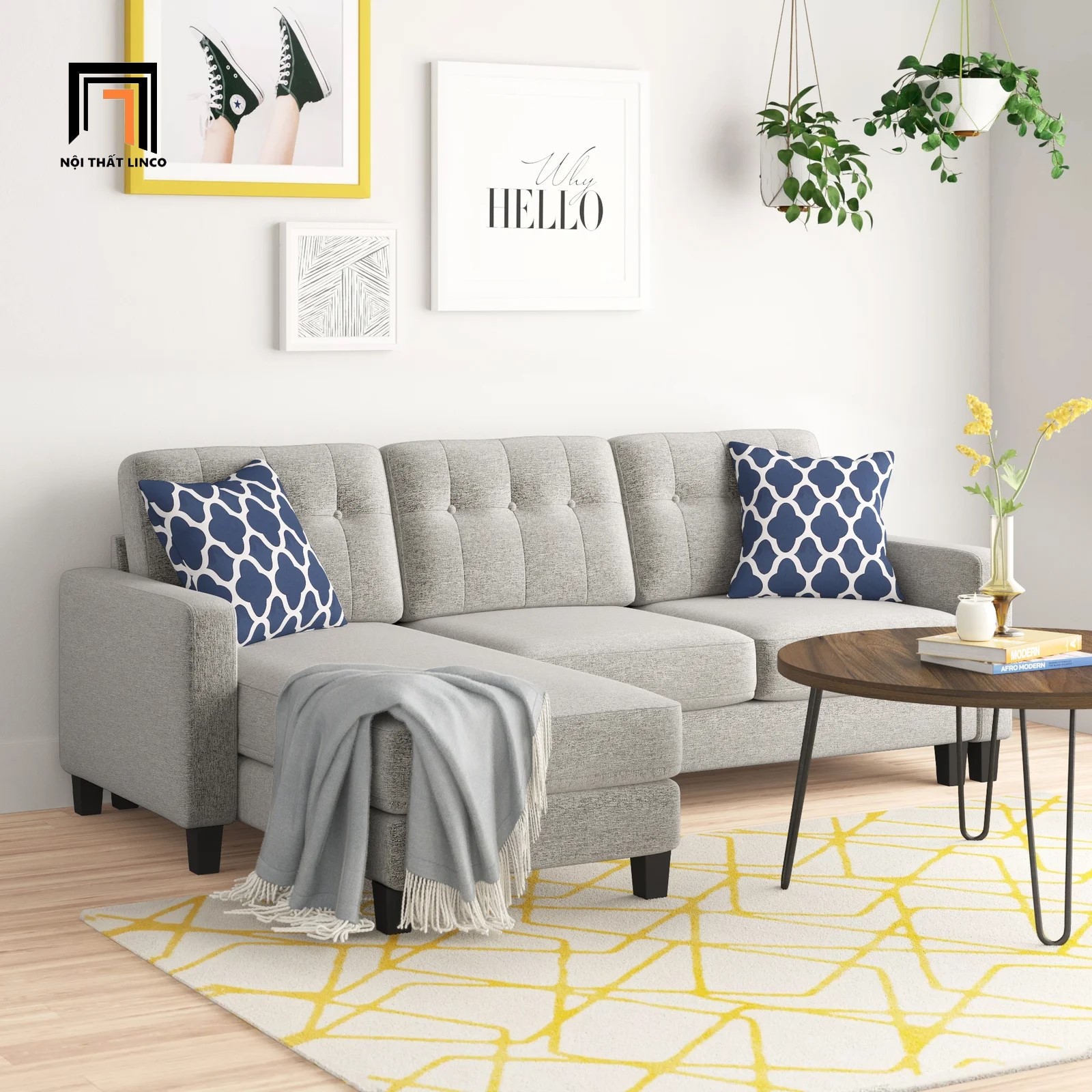 sofa góc 2m2 x 1m6