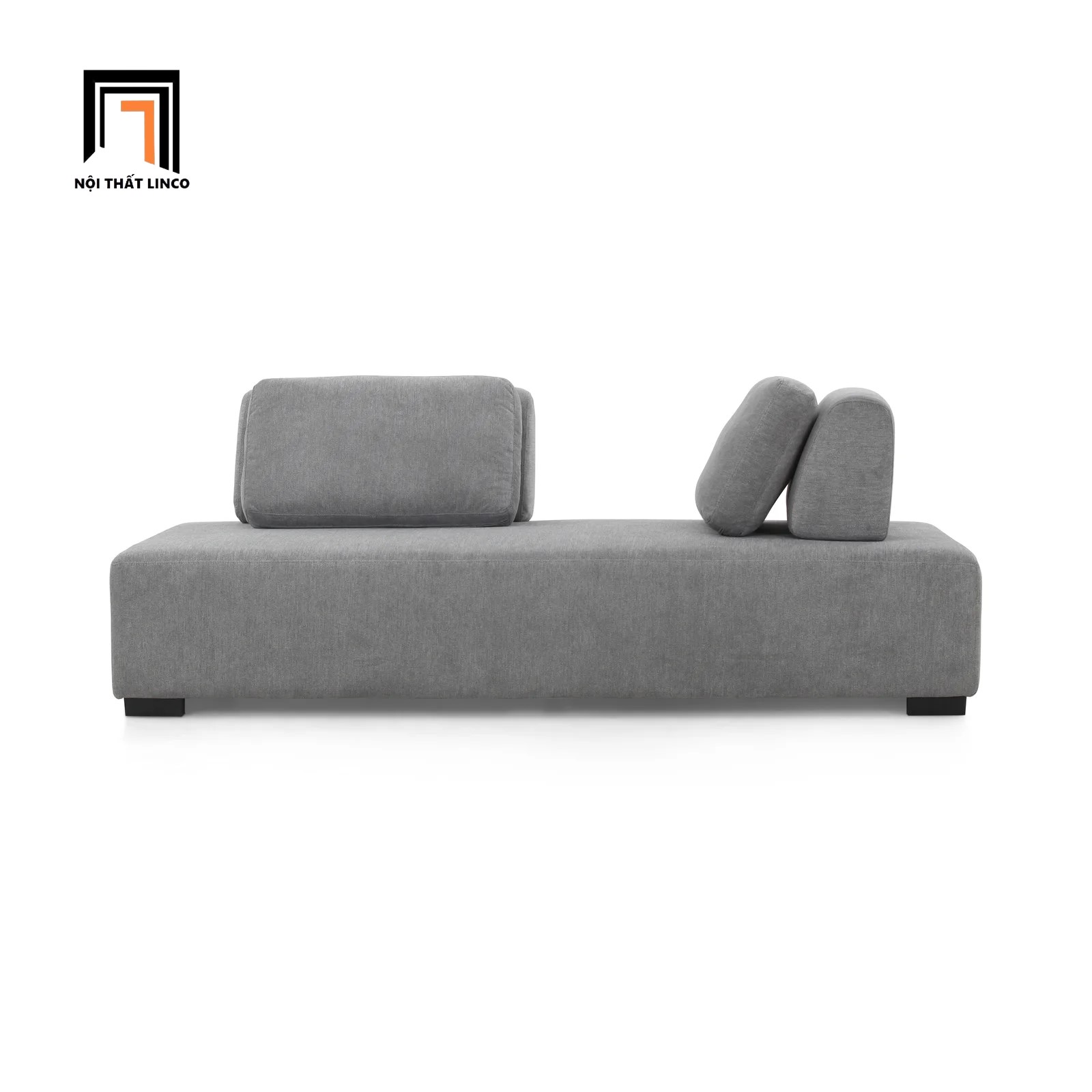 sofa giường xám lông chuột