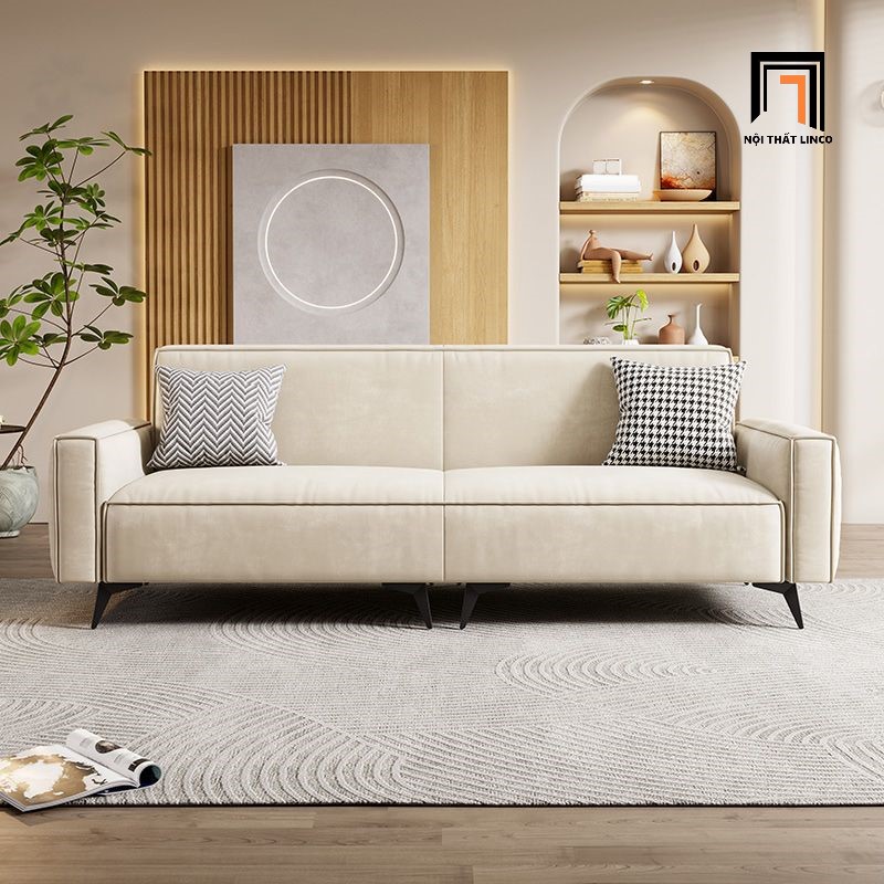 sofa băng da công nghiệp