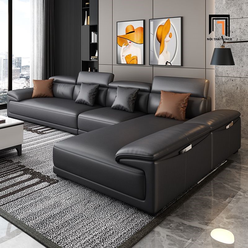 sofa góc L cao cấp