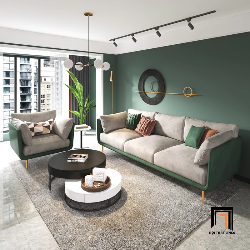 bộ ghế sofa da