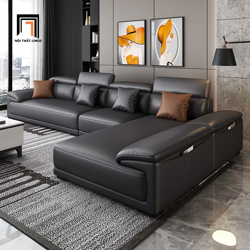 bộ ghế sofa da