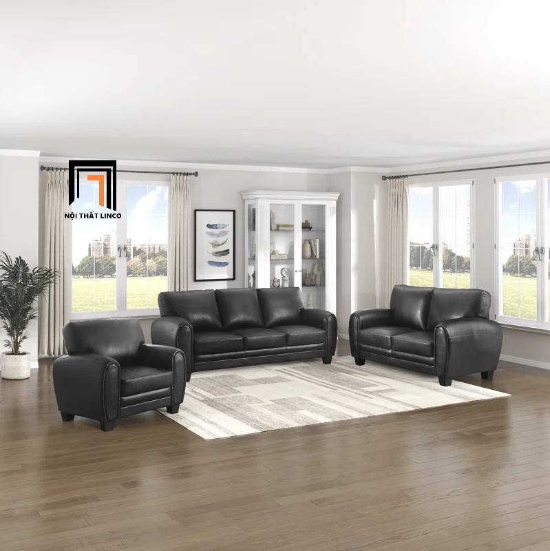 bộ ghế sofa da