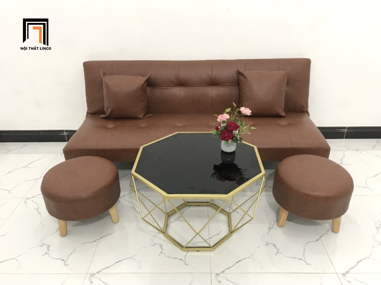 set ghế sofa giường 1m7