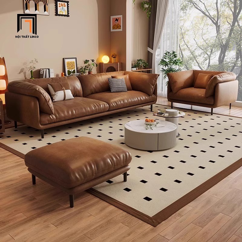 bộ ghế sofa da