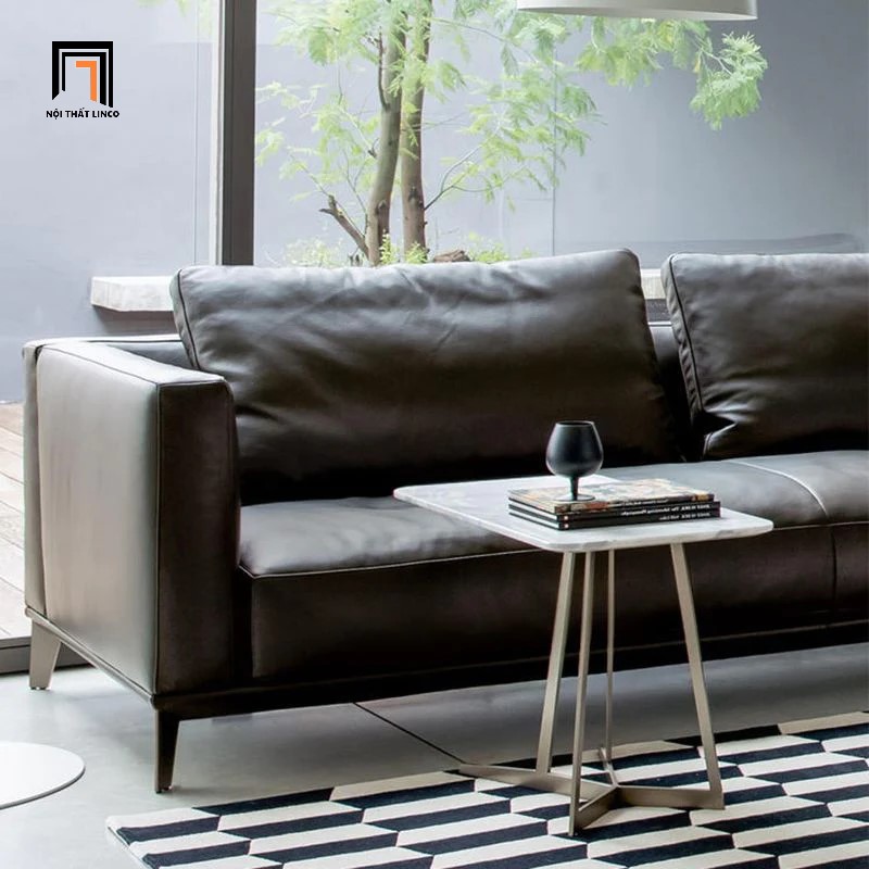 sofa nâu đậm