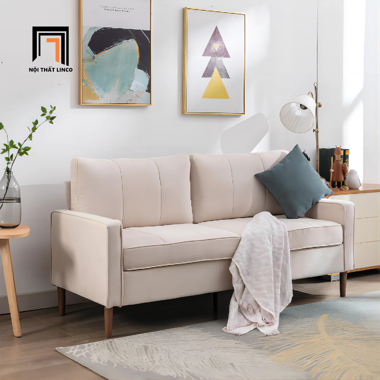 sofa vải nhung
