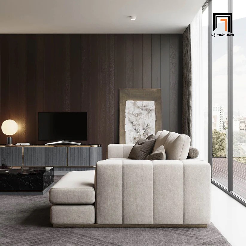 bộ ghế sofa vải nỉ