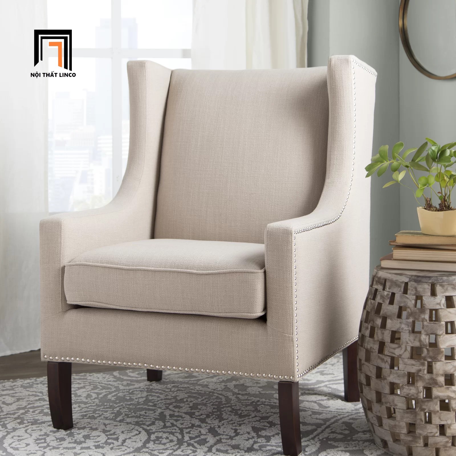 sofa đơn kiểu dáng châu Âu