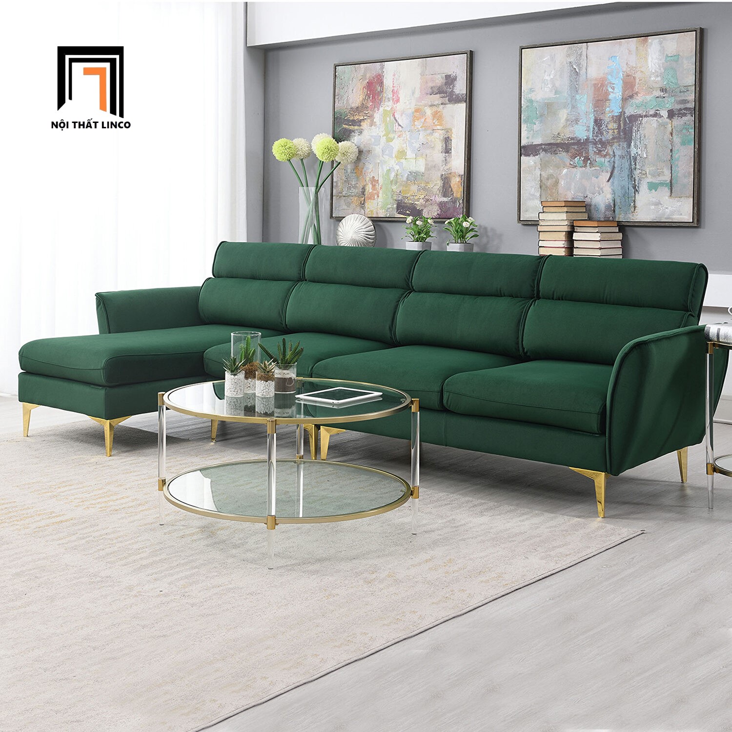 bộ ghế sofa da