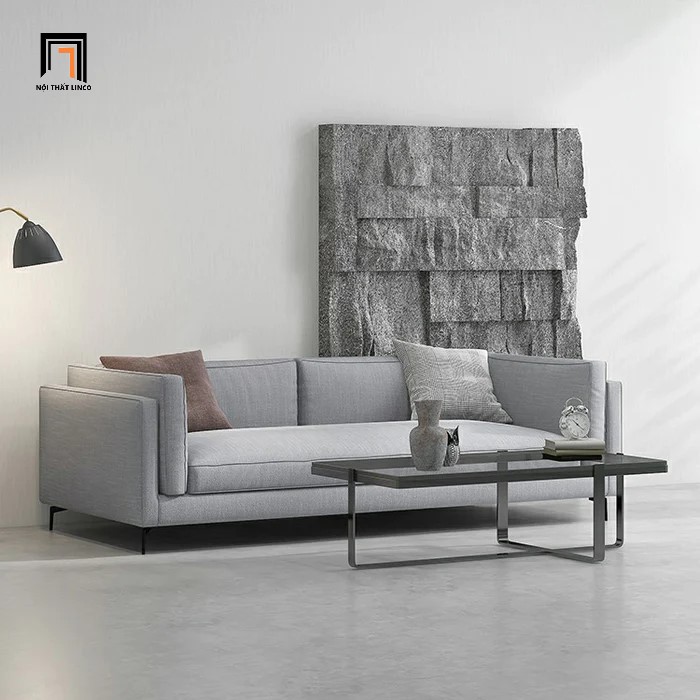 ghế sofa xám trắng