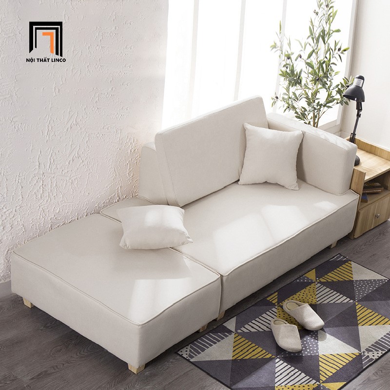 sofa trắng kem