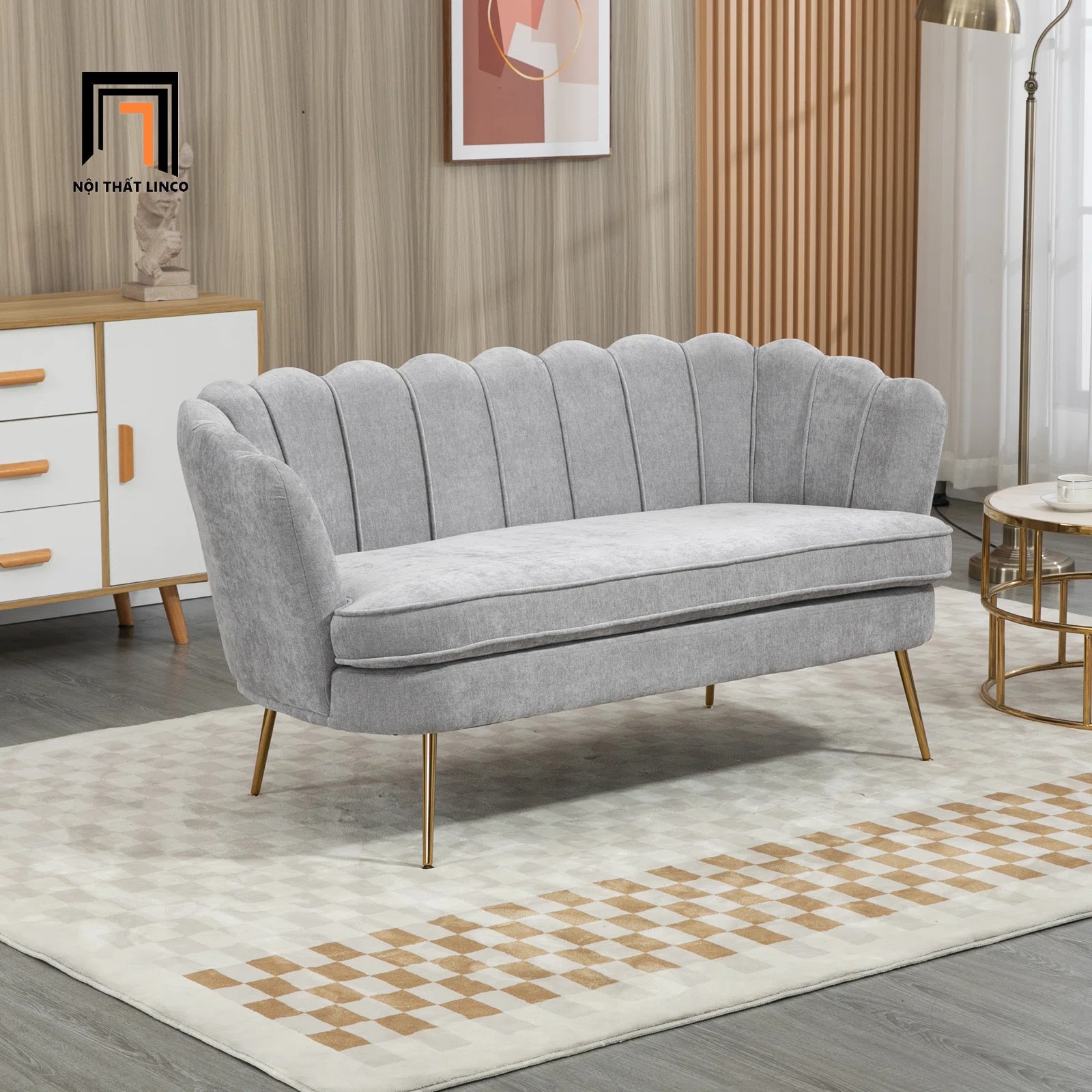 ghế sofa vải nỉ