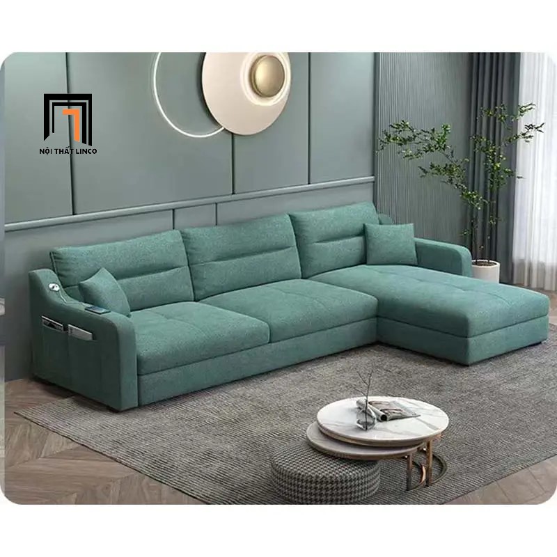 bộ ghế sofa xanh ngọc
