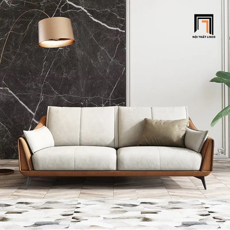 sofa băng da công nghiệp