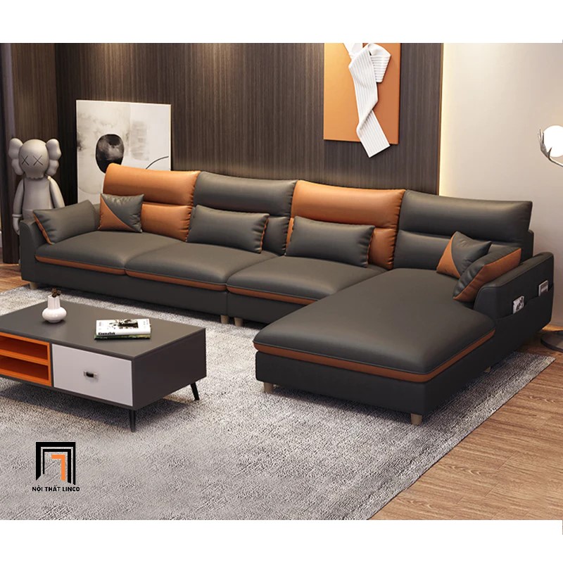bộ ghế sofa da