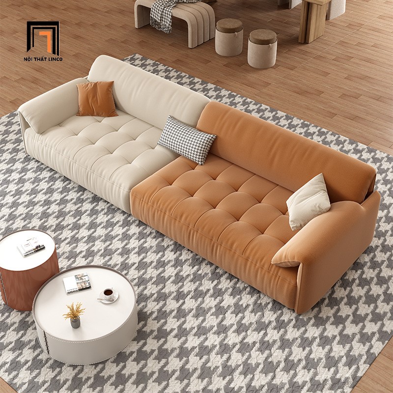 ghế sofa vải nhung