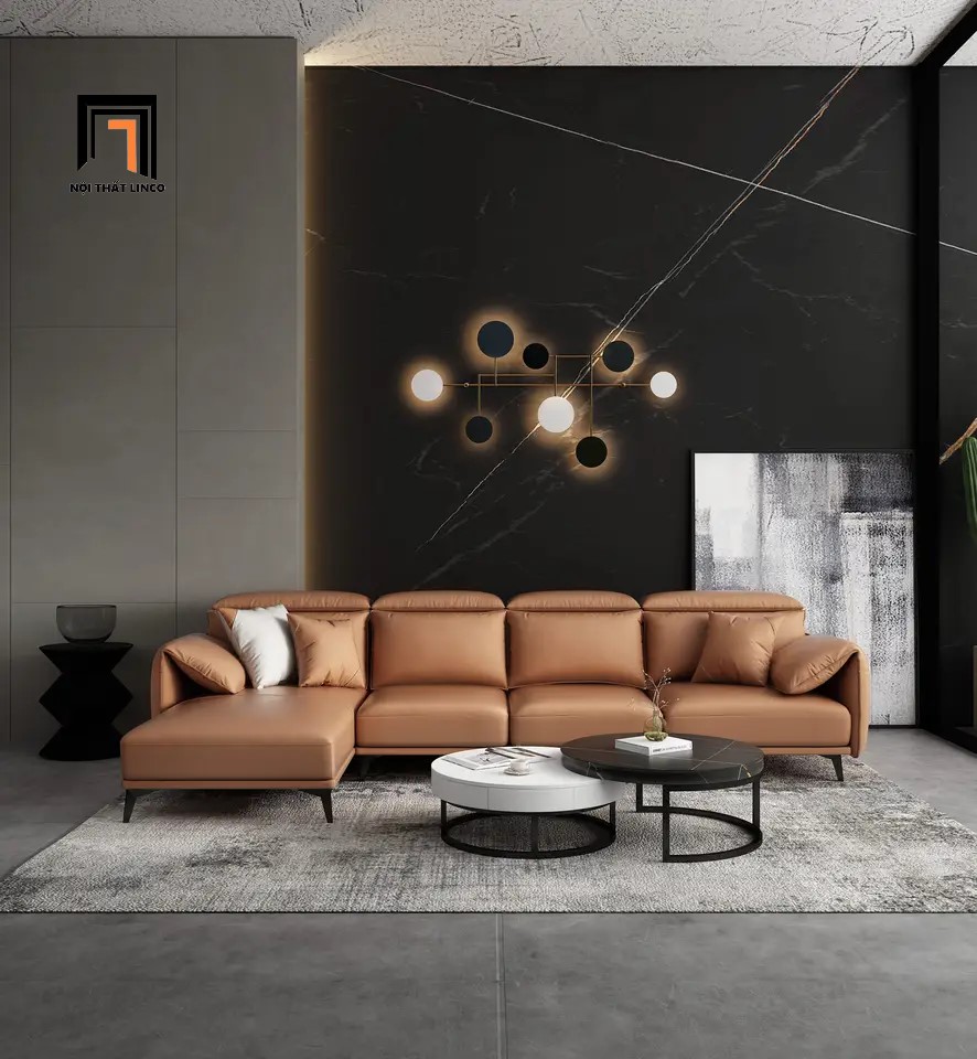 bộ ghế sofa da