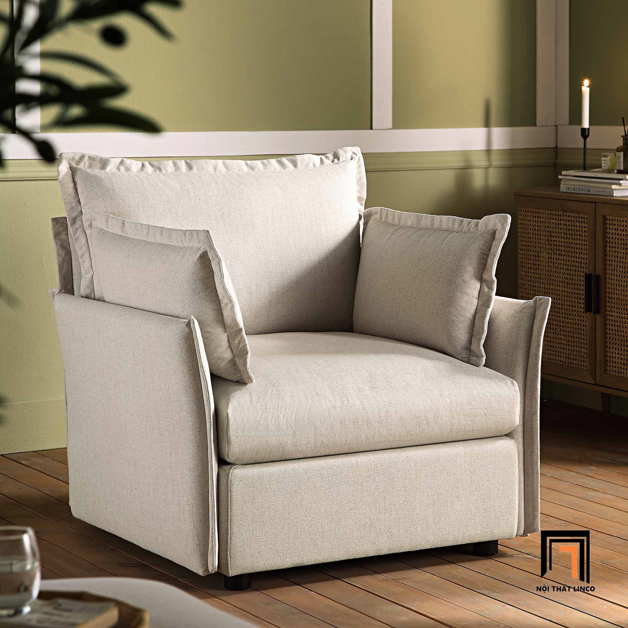 sofa đơn nhỏ gọn